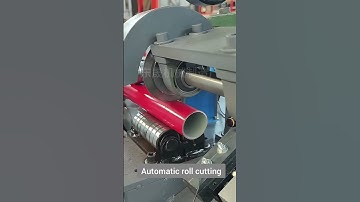 Part 127 The automatic feeding hob pipe cutting machine quickly cuts without burrs.