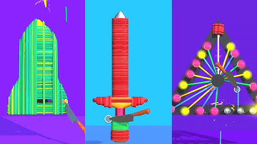 Very satisfying and relaxing ASMR slicing game | part 125