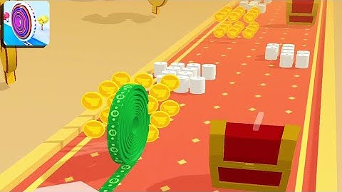 ROLLY PAPER : TOILET PAPER LINE GAMEPLAY WALKTHROUGH PART 1 (IOS & ANDROID) ALL LEVELS 1 - 6