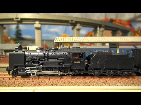 Nゲージ 9600形蒸気機関車（KATO） - YouTube
