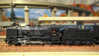 Nゲージ 9600形蒸気機関車（KATO） - YouTube
