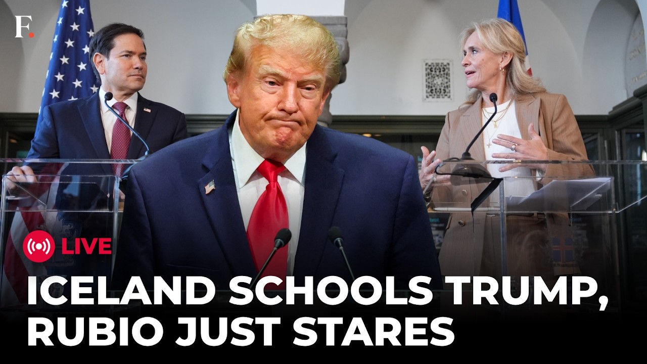 LIVE: Trump Gets A Public Slap From Iceland's FM, Rubio Keeps Staring; 'If You Think Greenland...' thumbnail