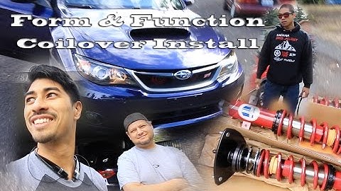 Function and Form Coilovers install on JP