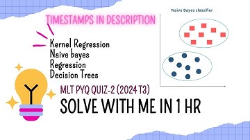 MLT | Quiz 2 | PYQ | T3(2024) | Detailed solution | IITM BS | Data Science | Machine learning