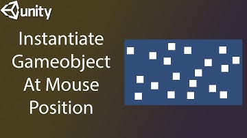 How To Make Instantiate Gameobject At Mouse Position in Unity 2D