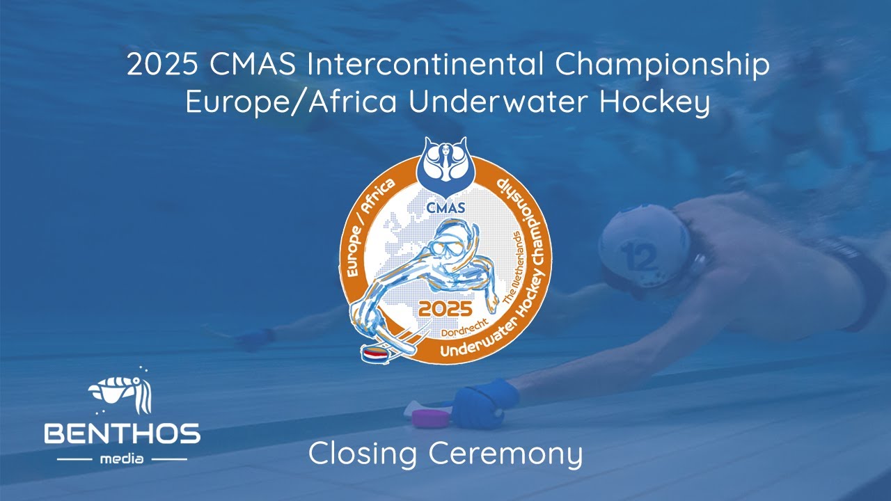 2025 CMAS Intercontinental Championship Europe/Africa Underwater Hockey - Closing Ceremony
