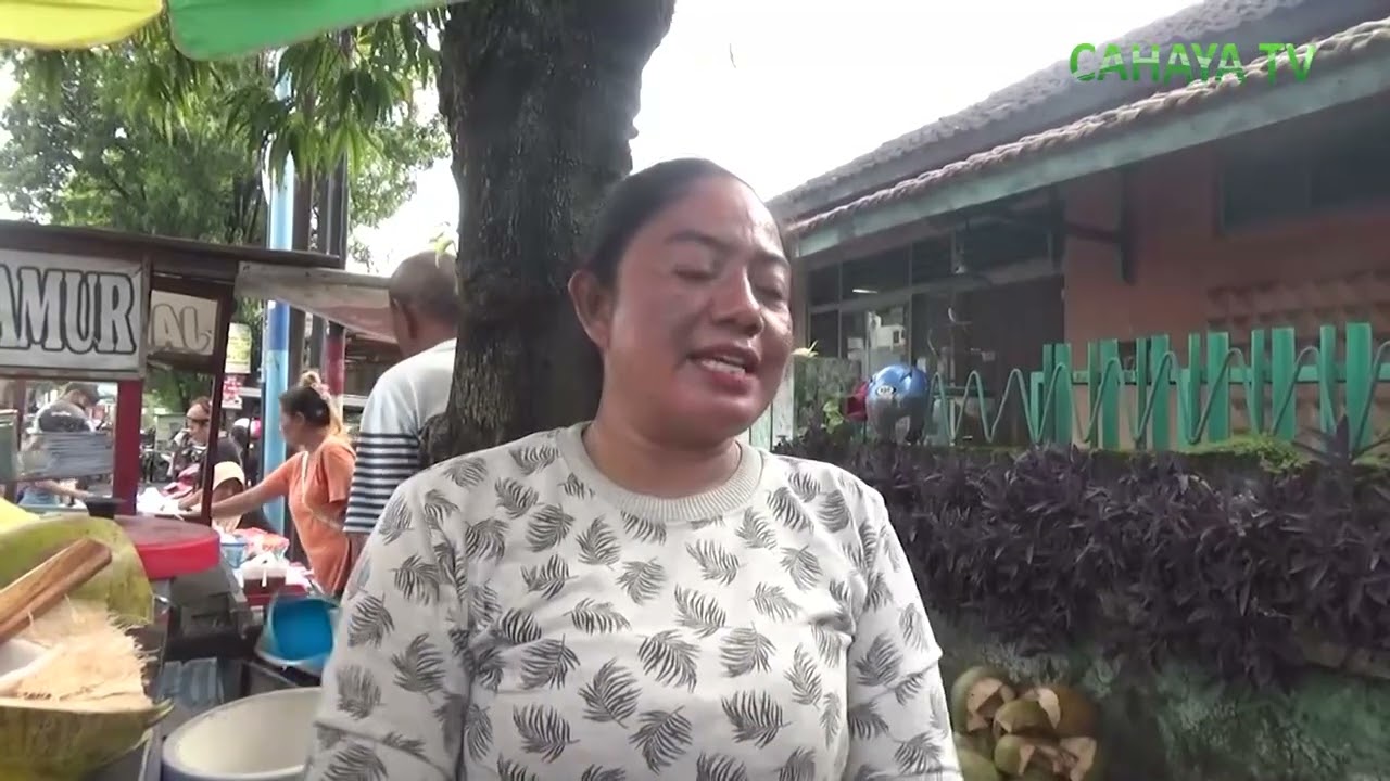 Penjual es klamud rasakan berkah bulan ramadhan