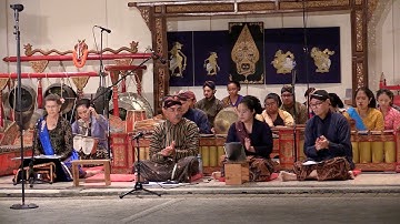 Fall 2019 Gamelan Concert - Ladrang Wentis Kéngis, sléndro pathet sångå