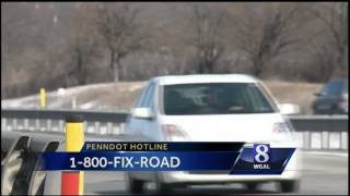 How to report potholes to PennDOT