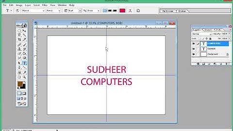 Photoshop 7.0 - Video 04 - Rulers, Guides, Grids