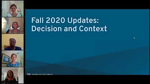 Fall 2020 Updates  Parent and Family Webinar