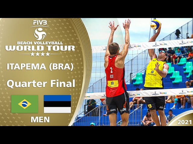 George/Andre vs Nolvak/Tiisaar - Men's Quarter Final | 4* Itapema 2021