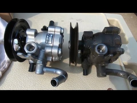 Hyundai Accent Power Steering Pump Replacement DIY