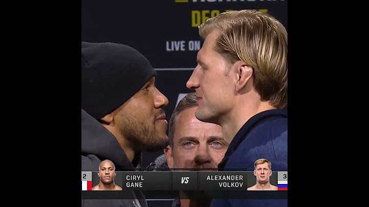 Ciryl Gane 🆚 Alexander Volkov #ufc310  #ufc #mma