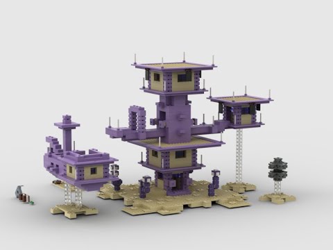 Lego End City : r/Minecraft