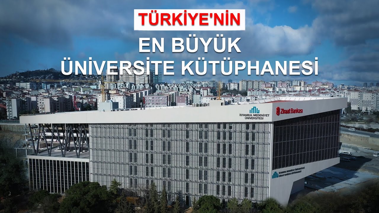 turkiye nin en buyuk universite kutuphanesi youtube