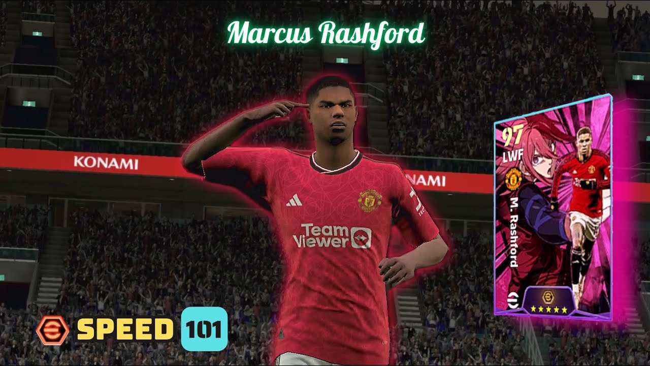 [TEST PLAYER]: M. RASHFORD TỐC ĐỘ KINH HOÀNG “101” 😱 | Efootball 2024 ...