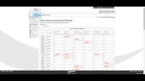 Scheduling PTC for Parents