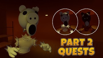 How to complete all Part 2 Howling Haunt Quests in Piggy Traumatic Experiences | Roblox