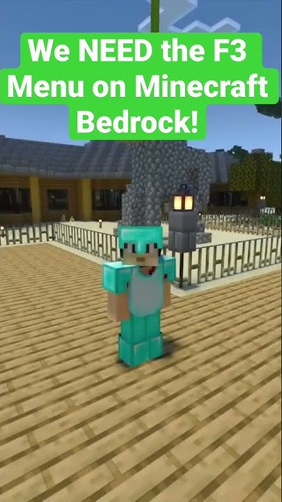 We NEED the F3 Menu on Minecraft Bedrock! - YouTube