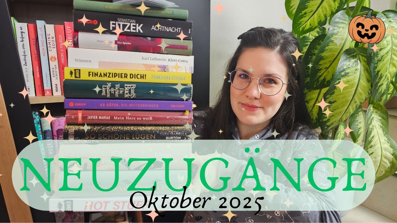 📖 ich habe nichts gekauft und trotzdem 12 neue Bücher 📚 Neuzugänge Oktober 2025 🎃