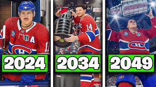 Rebuilding The Montreal Canadiens Until Franchise Mode Ends