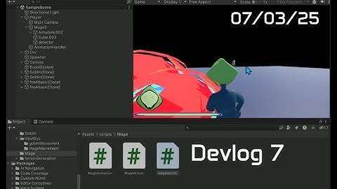 Mage Wanderer Devlog 7 : Health System