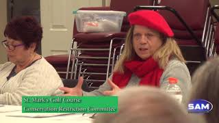 Southborough Conservation Commission Public Forum on St. Mark's Golf Course December 11, 2017