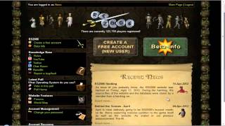 Ness's RS2006 Video Log #5: Pre-Alpha/Goals