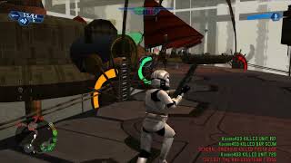 Star Wars Battlefront (2004) - Nar Shaddaa: Vertical City gameplay Republic