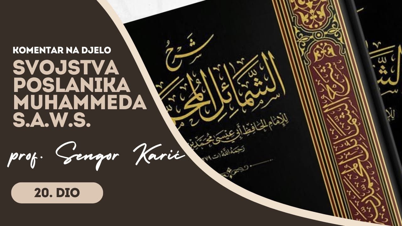 Značaj pjesništva u islamu - prof. Sengor Karić