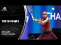 Coco gauff  top 10 points  2023 us open