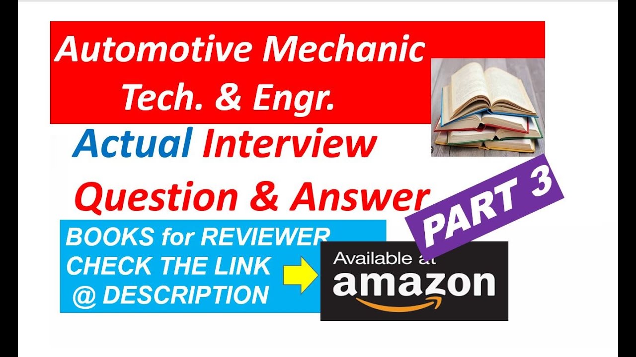 Automotive Mechanic Interview Questions and Answers part 3 YouTube