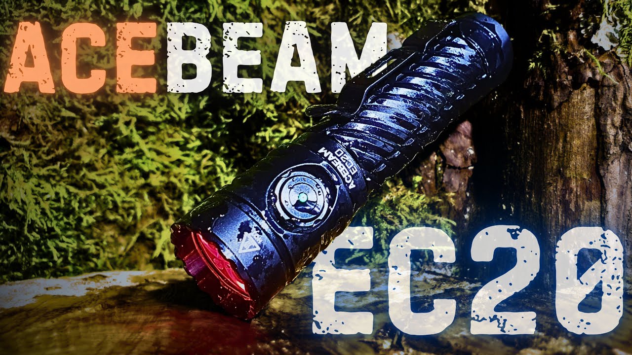 ACEBEAM EC20 Review - Best $50 EDC Flashlight? - YouTube