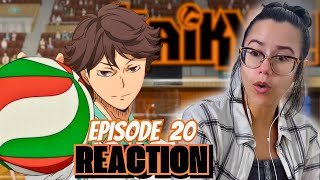 LOSING OUR COOL | Haikyuu!! Episode 20 Reaction