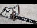 COMO fazer uma MOTOSSERRA caseira movida a AR comprimido