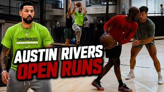 Austin Rivers Pulled Up to Open Runs 👀