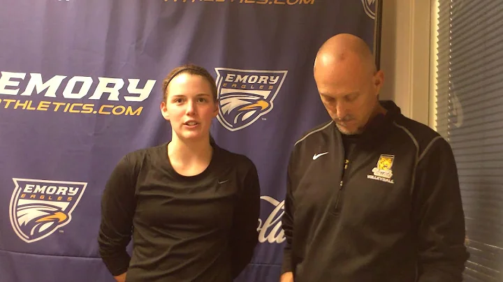 Colorado College Head Coach Rick Swan & junior Kri...