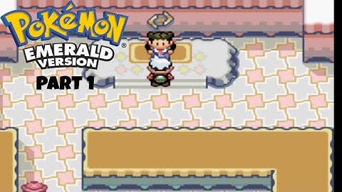 Pokémon Emerald Walkthrough Part 1 – First Badge (Roxanne) | No Commentary Gameplay