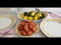 Ракушки мясные!Броколи на пару с картофелем!Видео повтор!