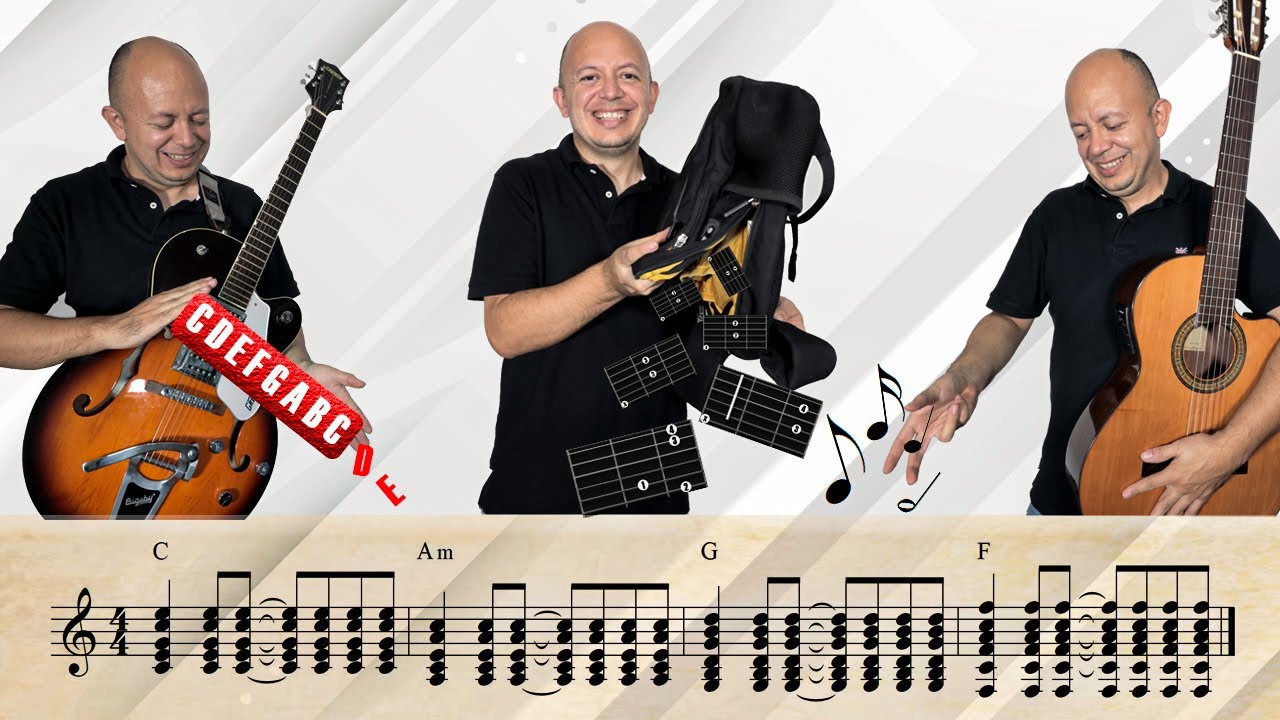 Cómo componer un acompañamiento en guitarra (armonía + funciones ...