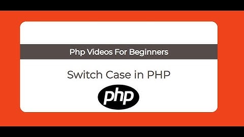 SWITCH CASE in PHP#Tutorial#12