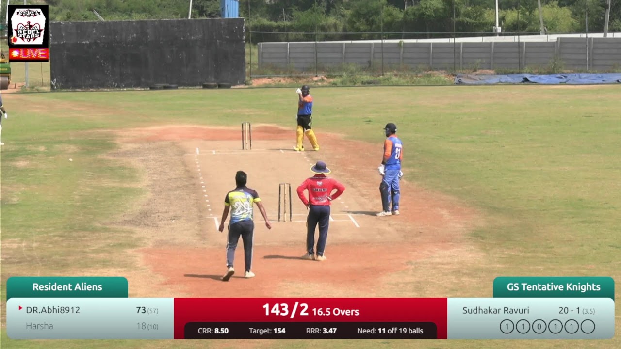 REBELSTARS CRICKET  TOURNAMENT/ / MPS JAASRITHA CRICKET GROUND