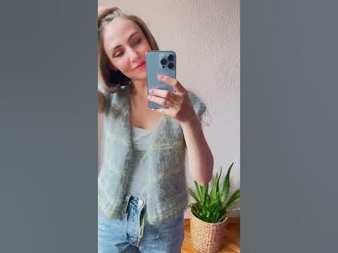 Вязание кардигана в клетку, оно того стоит? - YouTube