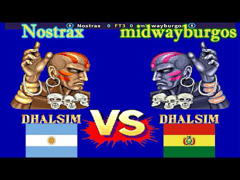 Street Fighter II': Champion Edition - Nostrax vs midwayburgos FT3