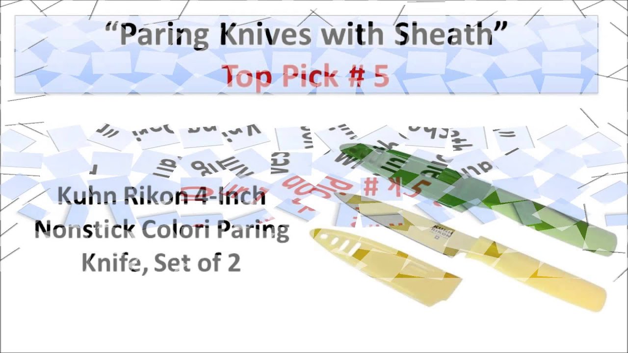 Paring Knives with Sheath Find a List of the Most Popular and Top