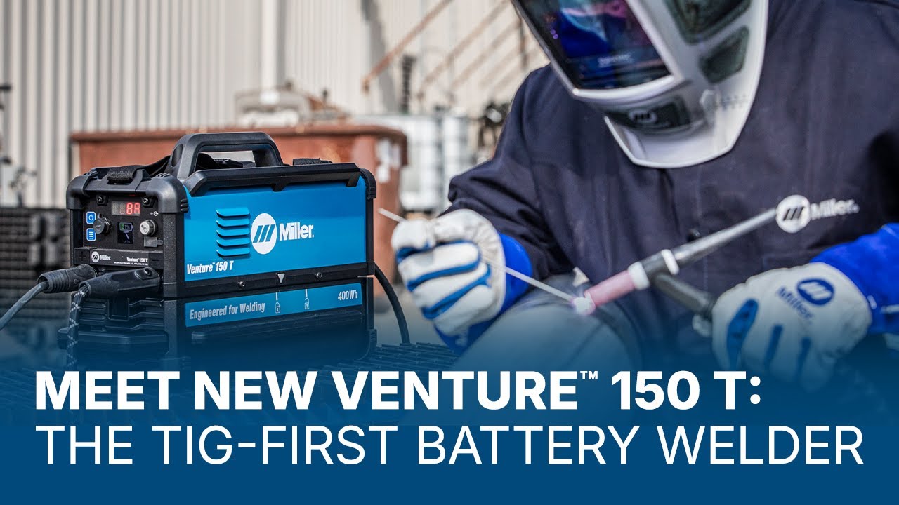 Meet New Venture™️ 150 T: The Tig-First Battery Welder