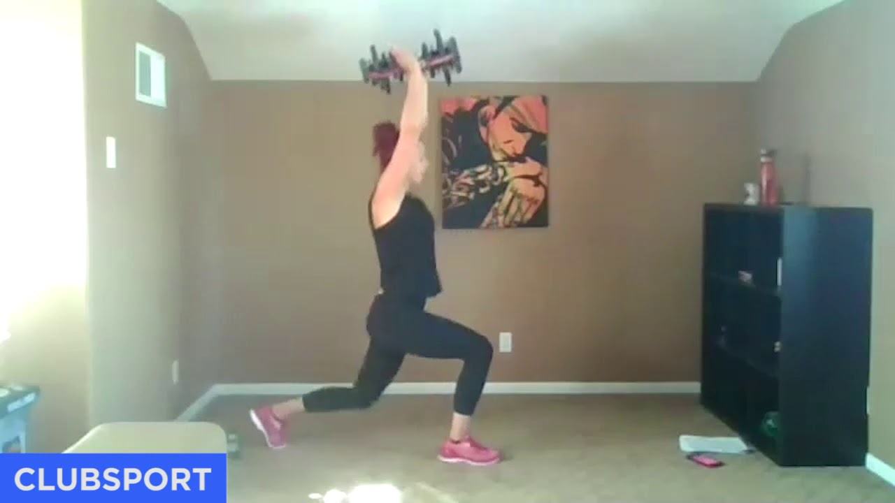 ClubSport Aliso Viejo At Home Workout HIIT with Ashley (Zoom 6920