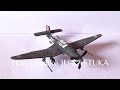WAR THUNDER: how to make JU-87 STUKA warplane using cardboard