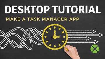 Xojo Desktop Tutorial - Make a Task Manager App using Xojo 2021r3